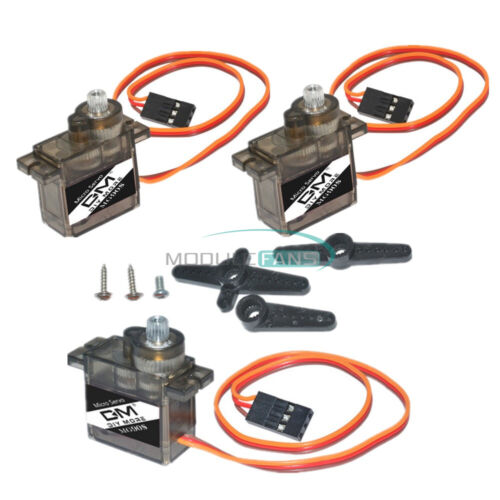 1/2/4/5/10PCS MG90S Micro 9g Servo para RC Avión Helicóptero Barco Car - Imagen 2 de 32