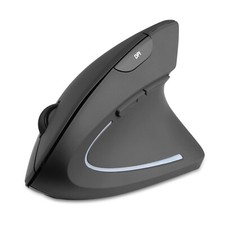 Perixx PERIMICE-713R Wireless Rechargeable Vertical Mouse - Duo Wired and Wir...