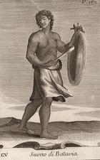 CYMBAL - Bonanni percussion instruments - Westerhout - copperplate 1716