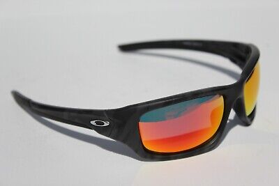 OAKLEY Valve POLARIZED Sunglasses Matte Black Camo/Ruby OAKLEY Valve POLARIZED Sunglasses Matte Black Camo/Ruby