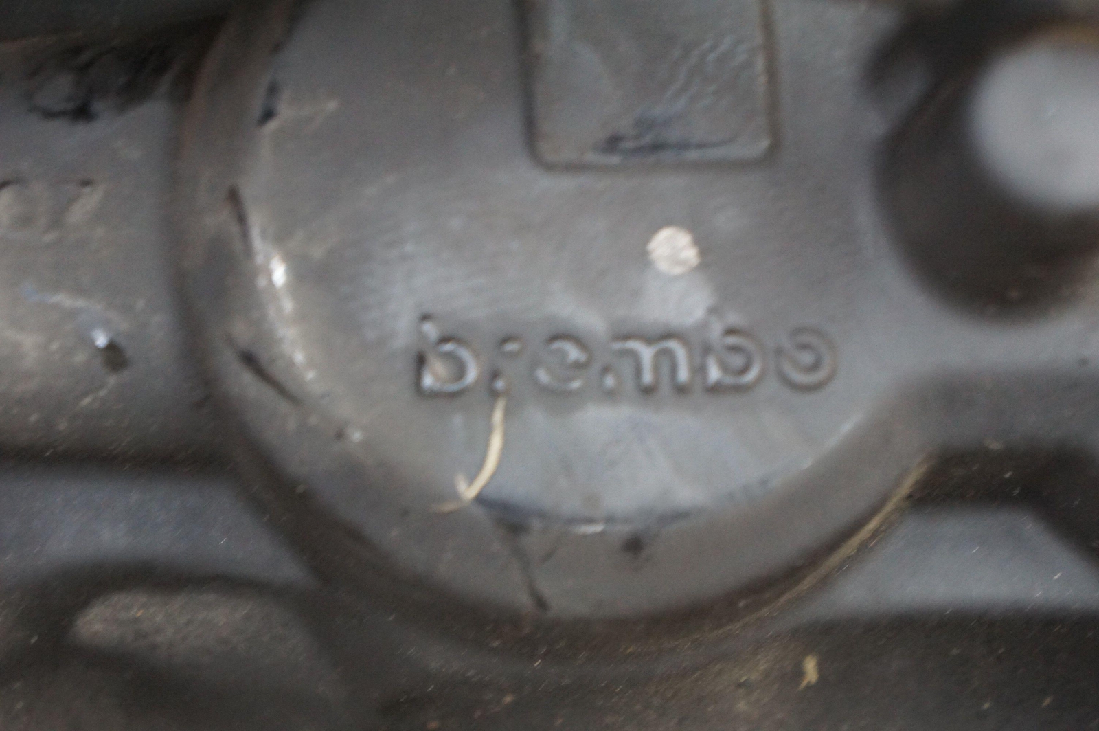 Front Left Brake Caliper & Bracket Black OEM 34116870627 Bmw I8 2014-2017 19-20