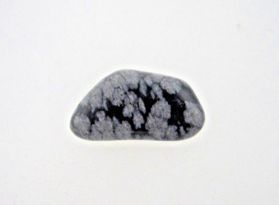 22.4 Carat block of Snowflake Obsidion Stone gemstone collectors item