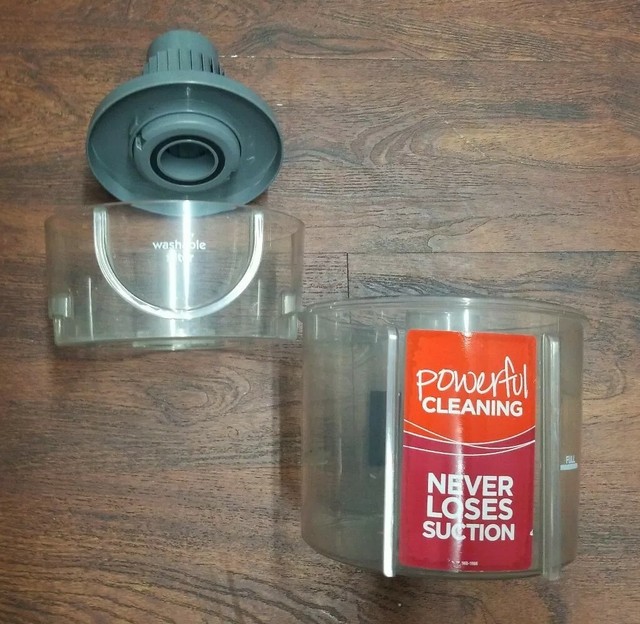 Bissell PowerForce Helix 1240 Vacuum Dirt Cup 2 Pieces and Cyclone