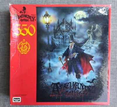 Alchemy Fantasy Jigsaw Puzzle Dark Fantasy Vintage 90s Gothic Puzzle 