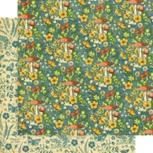 GRAFIEK 45 "LITTLE THINGS" 8X8 PAPIERPAKKET ELFEN, VLINDERS SCRAPJACK'S PLACE - Afbeelding 5 van 9