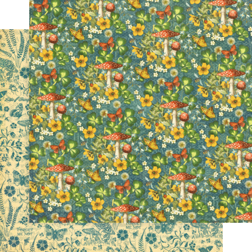 JUEGO DE PAPEL GRÁFICO 45 ""PEQUEÑAS COSAS"" 12X12 - 8 HOJAS ELFOS LUGAR DE SCRAPJACK - Imagen 5 de 9