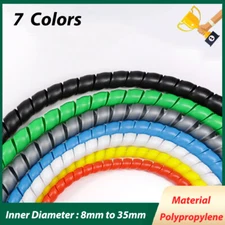 Spiral Wrap Sleeving Wire Harness Loom Protection Oil and Water Pipe Wrap Sleeve