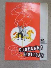 Vintage 1955 Cinerama Holiday Film Brochure