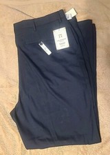 Haggar Big  Tall J.M. Haggar Premium Stretch Suit Pant Dsrk Navy 44x34