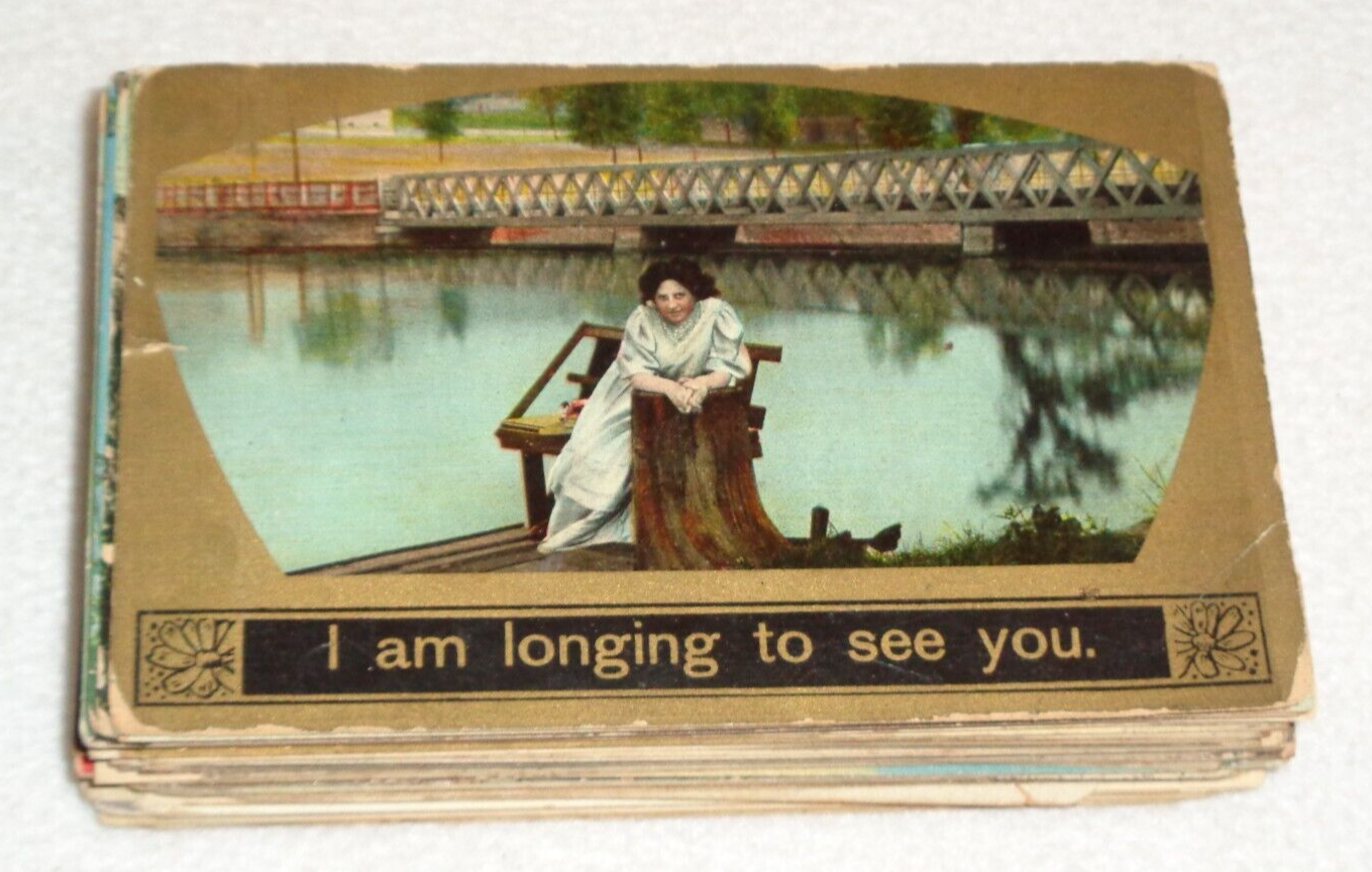 Antique Postcard Lot Over 80 Post Cards Victorian Original Vintage Collection