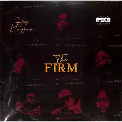 Hus Kingpin / THE FIRM (LP, RED+BLACK COLOURED VINYL) / THE WINNERS / WIN007LP 