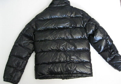 Women's Moncler G32-003 Puffer Jacket Norme Afnor Black Size 14Y