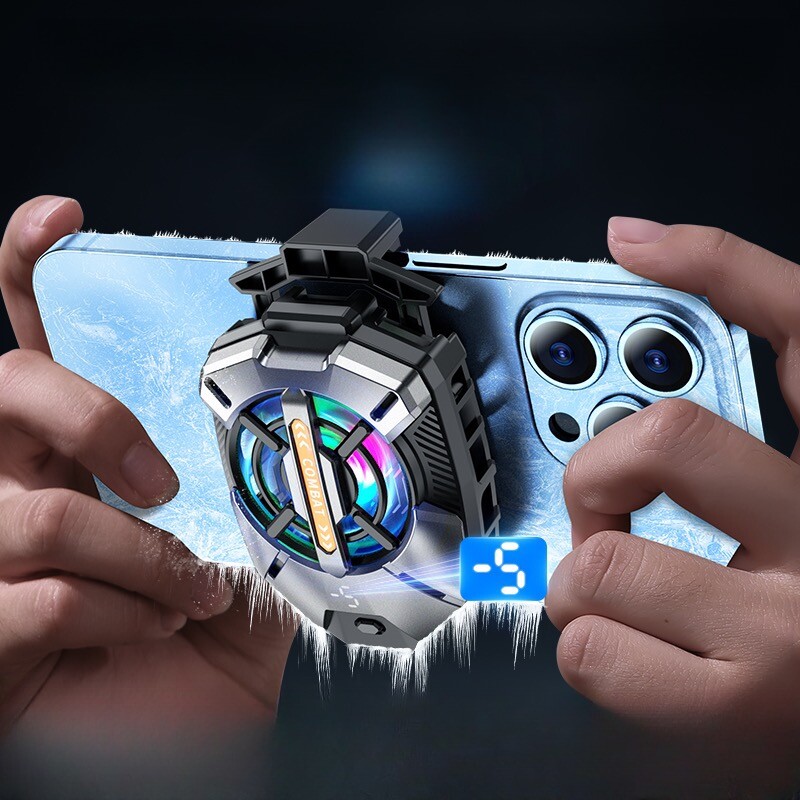 Universal Radiator Cell Phone Cooler Portable Phone Cooling Fan