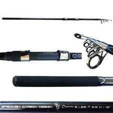 canna carpfishing telescopica mt 3,60 casting lbs 3,00 canna pesca carpa boiles