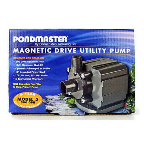 Pond-Mag Magnetic Drive Utility Pond Pump Model 5 (500 - Picture 1 of 1