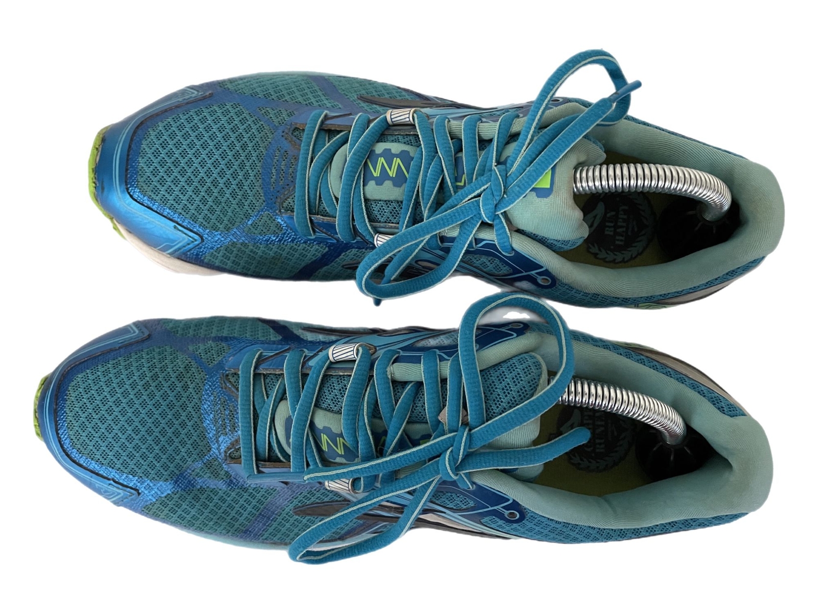 Brooks Ravenna 7 Blue Neon Green Running Shoes 1202081B409 Women’s Size 11.5 B eBay