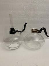 Vintage Pyrex Silex Double Bubble Percolator Coffee Pot Maker Made In USA Glass