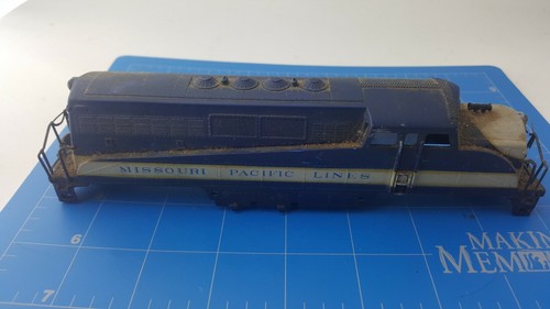 Missouri Pacific Lines Blue Engine HO 