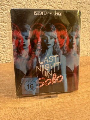 Last Night In Soho 4K UHD Blu-ray limited Steelbook deutsche Ausgabe -NEU OVP-