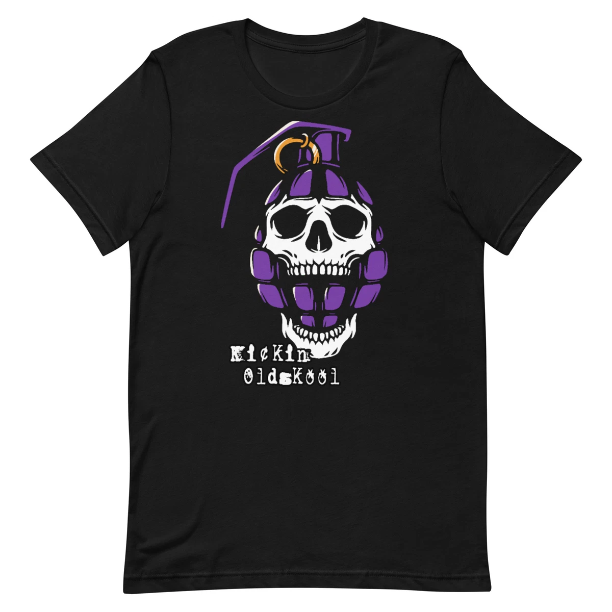 Court purple cheap graphic tee