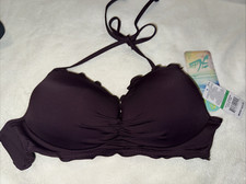 Hobie Womens Underwire Halter Bikini Swimsuit Top Size Large NWT