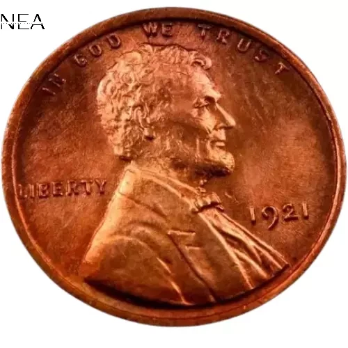 1921 Lincoln Wheat Penny Cent ~ Gem BU (red)