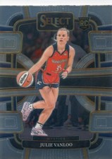 2024 Panini Select WNBA JULIE VANLOO RC ROOKIE #57 CONCOURSE LEVEL BASE MYSTICS