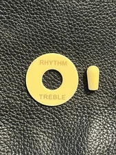 USA Seller Epiphone Cream Tip &  Switch Plate 3.5mm Tip for Epiphone Les Paul!