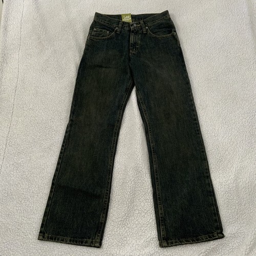 Lee Boys Premium Select Relaxed Straight Leg Adjustable Waistband Size 14 Short - Picture 2 of 16