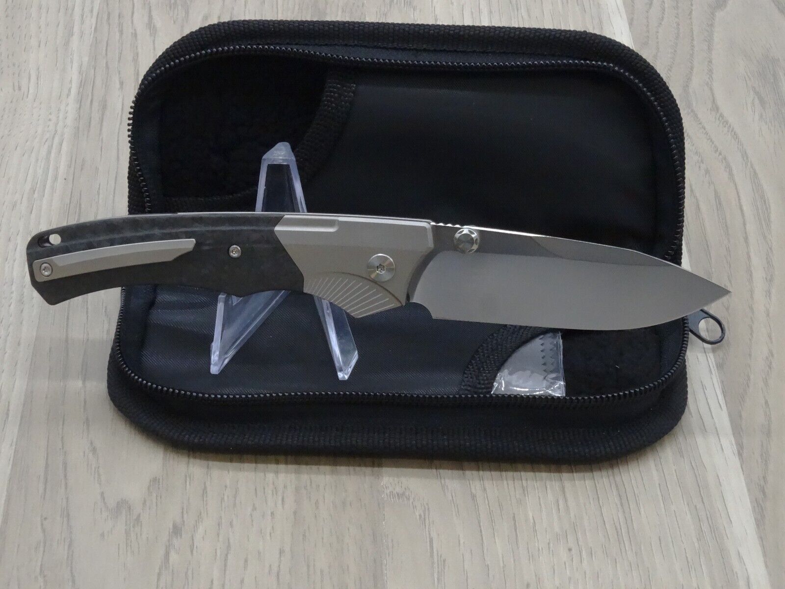  REMETTE WD107 Series Titanium Pocket Knife, EDC