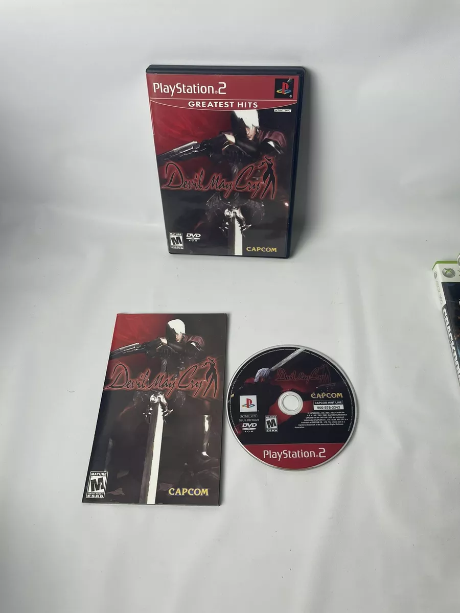 DEVIL MAY CRY (Sony PlayStation 2, PS2) Video Game Rated M Capcom  13388260041