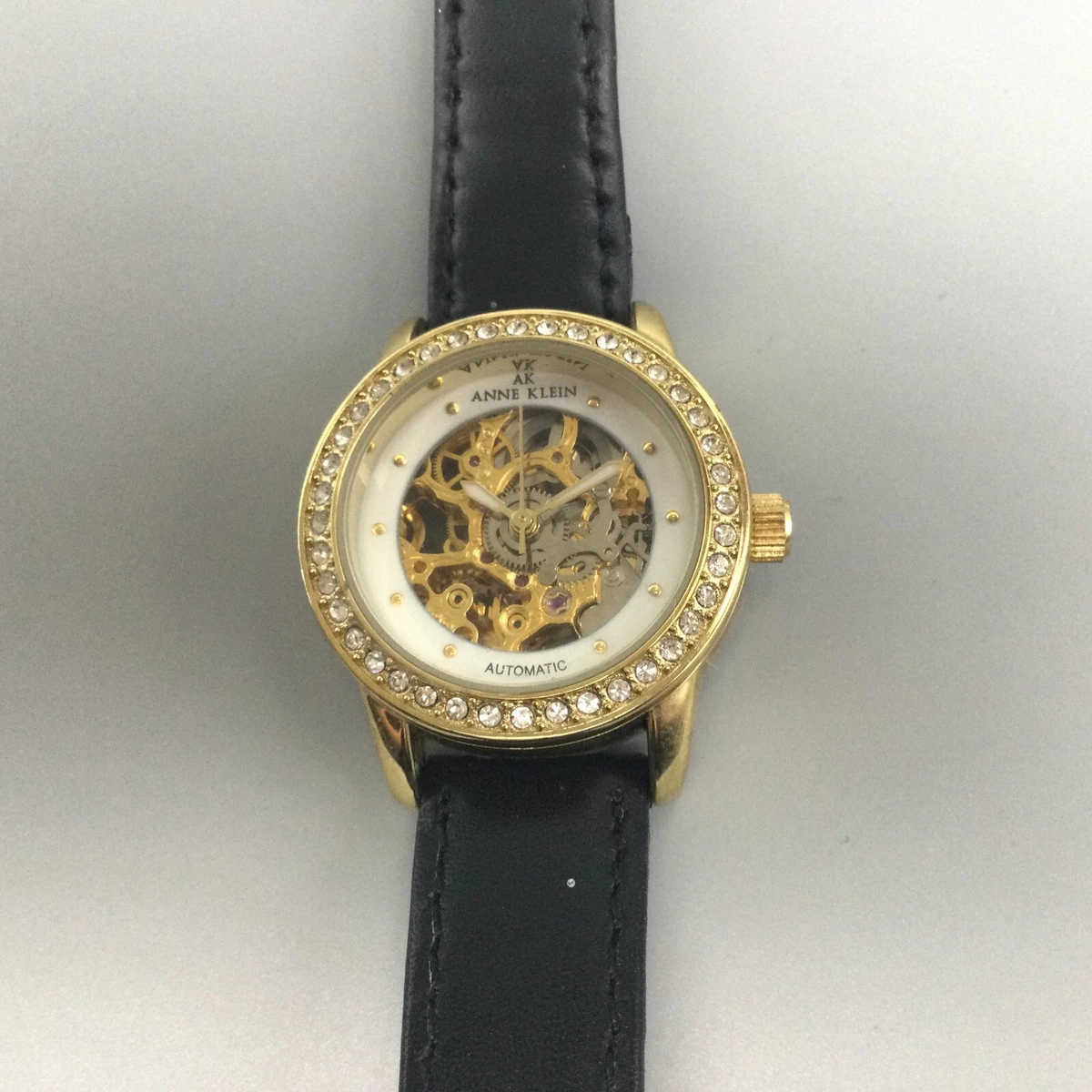 Anne klein skeleton best sale watch