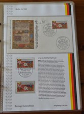Berlin ETSB 11c / 1985 ERSTTAGS SAMMELBLATT Briefmarken F&uuml;r die Wohlfahrtspflege