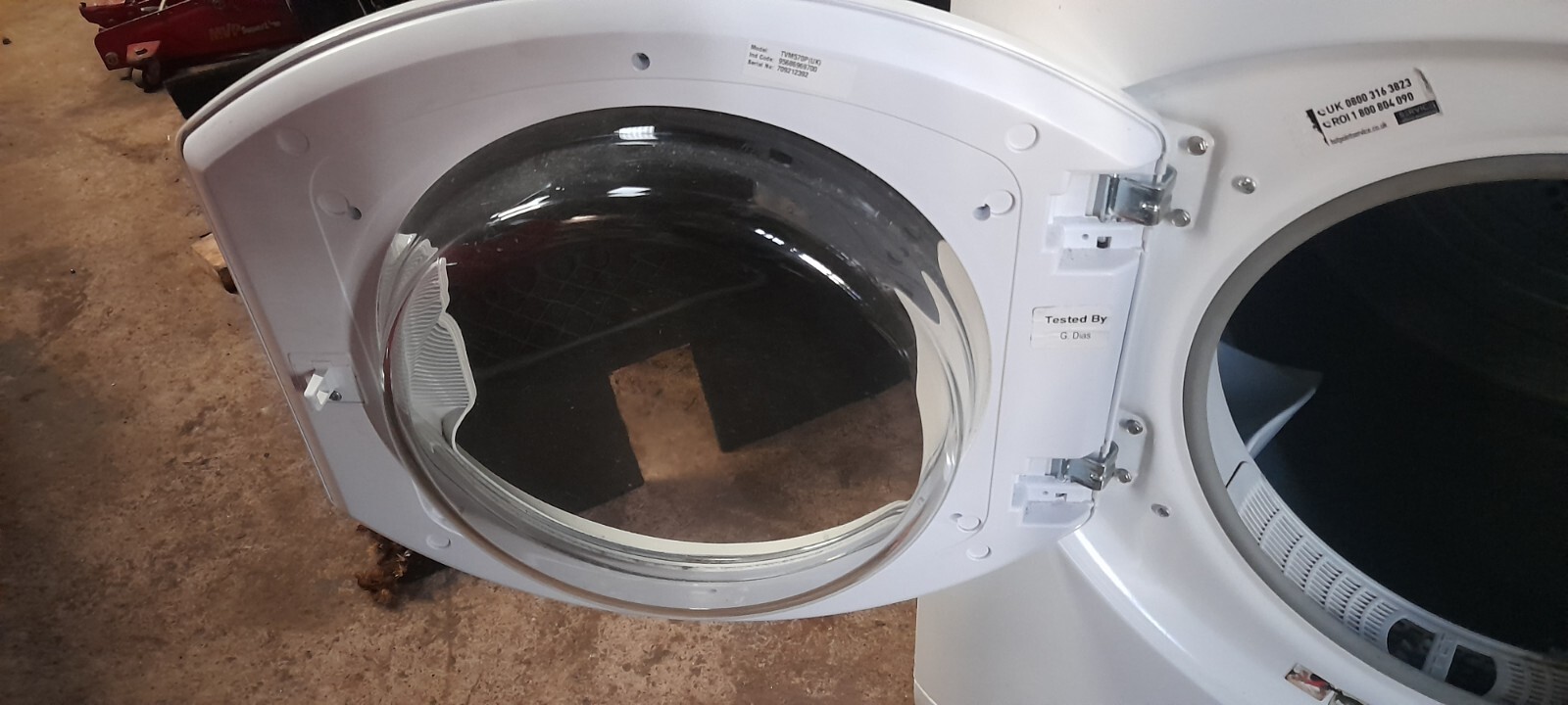 Hotpoint Aquarius 7kg Vented Tumble Dryer Tvm570p Uk Spare Or Repair eBay