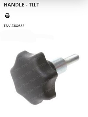 NEW Linde Forklift Handle - TILT 380832, LI380832 (QTY 4)