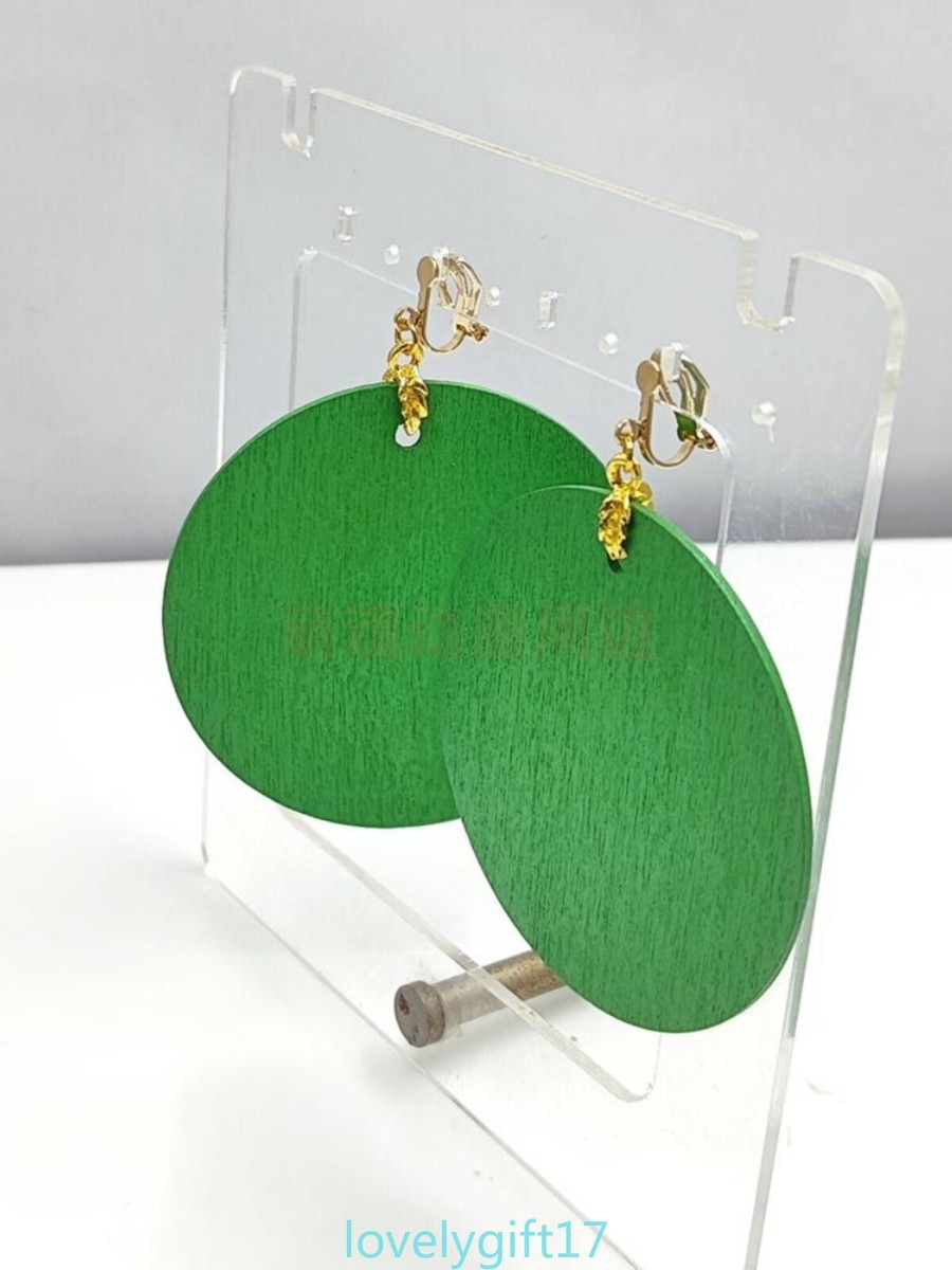 DAN DA DAN Ayase Momo Cosplay Earrings Jewelry Ear Clips Ear Studs