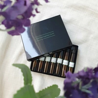 100% Pure Essential Oils Beginner Kit. Aroma Therapy / Aromatherapy Gift Set. - image 1 of 4