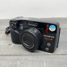 Olympus Super Zoom 3000 DLX 35mm Film Camera 38-110mm Multi AF Untested
