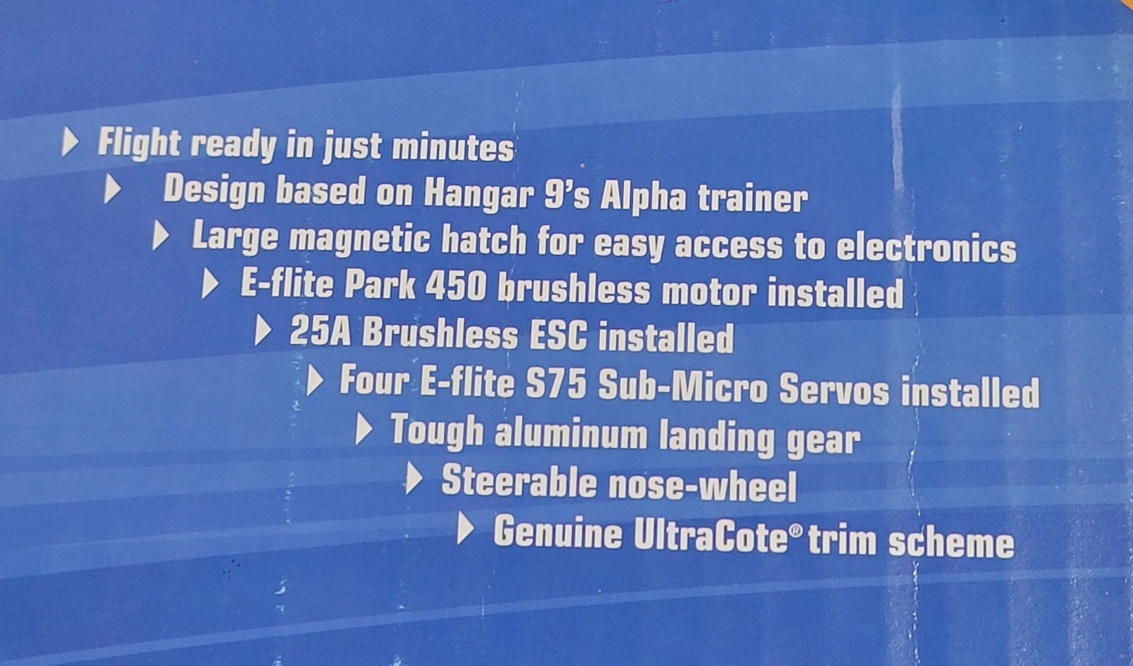 Eflite Alpha Sport 450 ARF RC Airplane PNP eBay