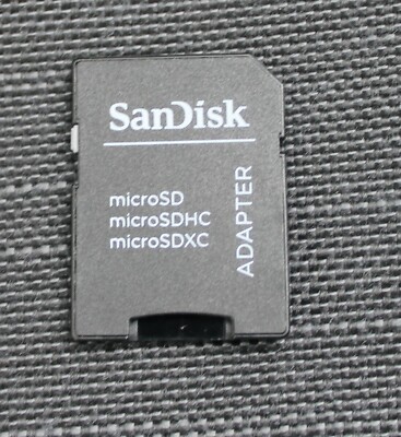 SanDisk Adapter micrsoSD Adapter von microSD/microSDHC/microSDXC 