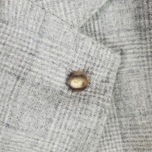 PETER MILLAR Size 40 REG Wool/Cashmere Sport Coat NEW $1295 Gray Plaid Mens - Picture 14 of 23