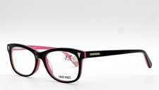 NEW NINE WEST NW5006 350 BLACK PINK AUTHENTIC EYEGLASSES 50-16