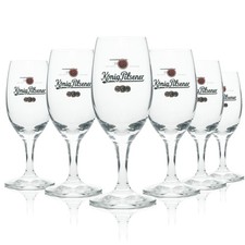 6x K&ouml;nig Pilsner Bier Probierglas Empfangsglas Glas 0,1l Pokal Mini Ritzenhoff