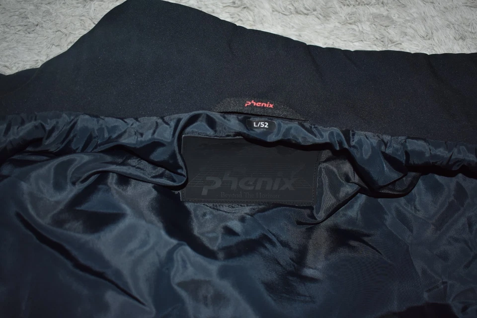 Phenix Skijacke Herren Gr. 52 L  Schwarz Gebraucht - Bild 3 von 4