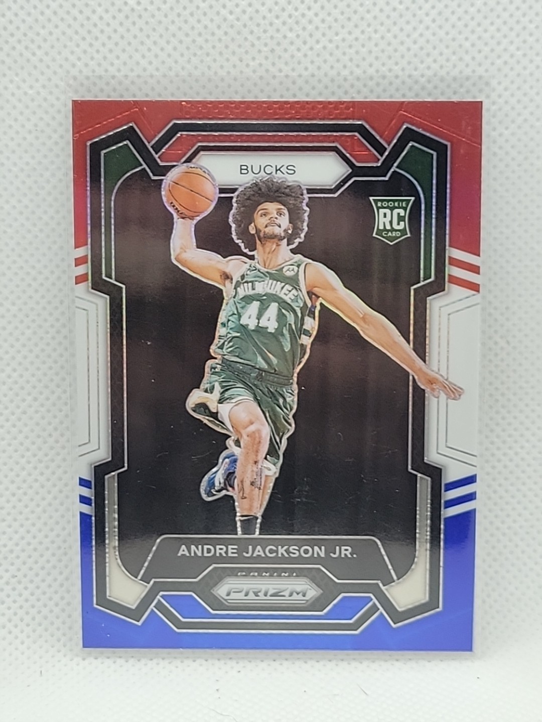 Andre Jackson Jr. 2023/24 Prizm  Red White Blue Prizm Rookie #131 NrMt