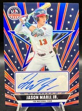 2026 Panini USA Baseball Stars & Stripes Prizm Jason Marll Jr. Autograph /49