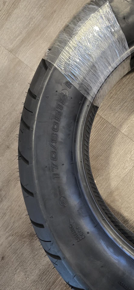 Neumáticos de moto Shinko 777 100/90-19 61H, 170/80B15 83H NUEVO Triumph Speedmaste Foto 3 de 4