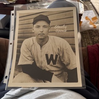 Washington Senators Team Issue Photo Stanley Spence