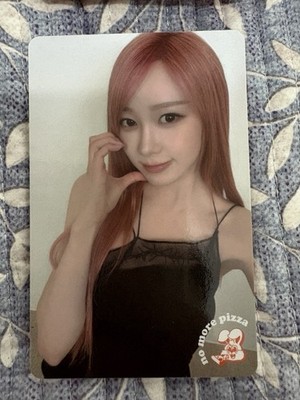 AESPA X No More Pizza Collaborated Photocards Official Special
