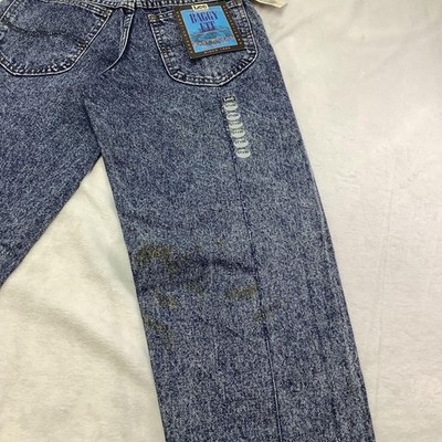 Vintage Lee Easy Riders Jeans Mens 27x30 Blue Baggy Acid Wash